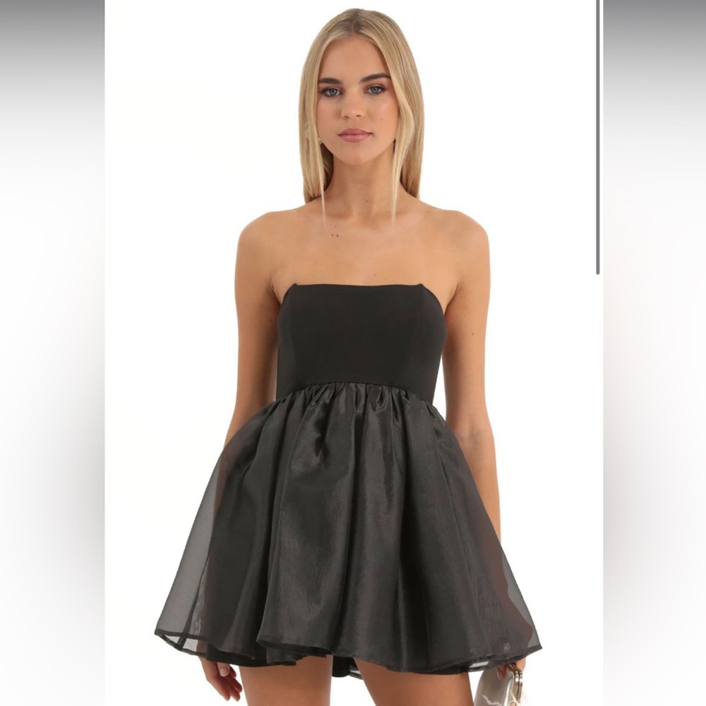 Lucy In the Sky Corset Baby Doll Dress